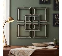 DEENZ Decorative Geo Mirror 5 Square Style Stunning art décor wall mirror bathroom, bedroom Any Room Of The House 30x30Cm (3)