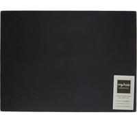 Deenz Decorative Glass Worktop Elegant Durable Kitchen Protector Stylish And Functional Surface Mat 30 X 40 Cm ( Black Glass )