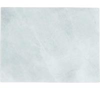 Deenz Decorative Glass Worktop Elegant Durable Kitchen Protector Stylish Surface Mat 30 X 40 Cm ( Glass Marble White )
