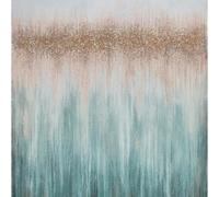 Deenz Embellished Abstract Canvas Sage Wall Art Hanging Pictures Home Decoration Living Room Bedroom