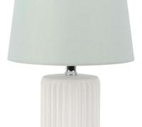 Deenz Fiora Table Lamp Cream Fabric Shade Reading, Bedroom, Living Room, Study, Office, Home Décor Desk Lamp