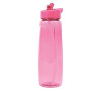 Flip Straw Drinks Sport Hydration Water Bottle 750ml Cycling Hiking pack of 2- random color will be sent