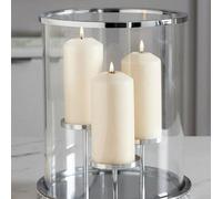 Deenz Framed Glass Set 3 Tea Light Candle Holder Gift Present Home Décor Lovely Display