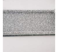 Deenz Full Crushed Diamond Rectangle Tray Candle Holder, Home Décor 39X18Cm Elegant Addition To Your Home- Best Gift