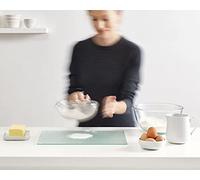 Deenz Glass Worktop Saver/Chopping Board, Clear/Black Tempered Glass, 8 Time Stronger Then Normal Glass (XL 40x60cm Clear)