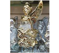 DEENZ Gold Luxury Sitting Angel Lady Wings Decor Ornament Gypsy 25Cm