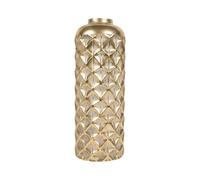 Deenz Gold Metal Vase Floor Vase Pampas Grass Large Flower Home Décor Bedroom Living Room 54 Cm Tall