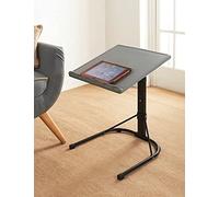 DEENZ Grey & Black Elegent Spaceways Adjustable Table Space saving table for Home