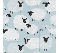 Deenz Highland Flock Placemat And Coaster Set Multicolour Cork Table Mats Dining Kitchen Indoor Outdoor Wipeable Place Mats