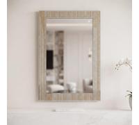 DEENZ Large Gold Glitter Frame Mirror Stylish Modern Lounge Bedroom Hallway Wall Mirror 90x60cm Best Gift