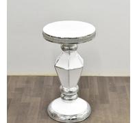 Deenz Large Italian End Table 40X60Cm Mirrored Crystal Side Table Sparkly Home Decoration Living Room (F069)