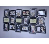 Deenz New Black/Silver Large 18-Photo Multi Picture Wall Frame - 6x4 Aperture Wall Hanging Memories Decoration