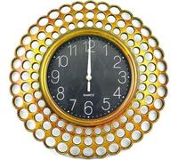 Deenz New Circle Design Wall Clock Eye Catching Design Home Bed Redroom Living Room Office Large Size 40Cm