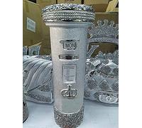 DEENZ New Silver Crushed Crystal Diamond Royal Letter Box Ornament Style Decoration Diamante Bling, For Living Room