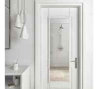 Deenz Over The Door Tall Mirror - White Frame 30X120Cm, Home Decorative Mirror,for Living Room, Bedroom Room