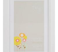 Deenz Picture Frames 6 X 4 Inchs Beautifully Detailed Moulding Photo Frame Set Wall Mount Or Table Top ( Ridged White )
