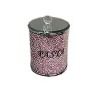 DEENZ Pink Diamond Crushed Pasta Jar
