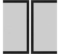 Deenz Set Of 2 Fiskbo 10X15Cm Picture Frames Wooden Photo Frame Classic Home Quality Modern Style 4X6 ( Black )