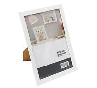DEENZ Set Of 2 FISKBO A4 Photo Frames 21X30 Cm Fibreboard & Plastic Ideal For Certificates Pictures (White)