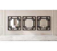 DEENZ Set Of 3 Kensington Mirrors, Home Decorative, Living Room, Bedroom Room, Eye-Catching Design