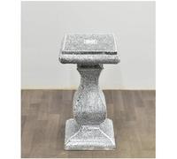 DEENZ Silver Side Table Crushed Diamond Glitter Mirrored End Table F011