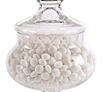 Deenz Stylish 25/30Cm Decorative Glass Jar Wedding Table Centre Piece Sweets Chocolate Jar (25Cm)