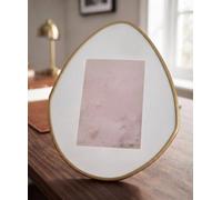 Deenz The Pebble Design Gold Photo Frame 6 X 4 Inches Hanging & Standing Shelf Display Home Decor Mantelpiece 26.7X20X0.8Cm