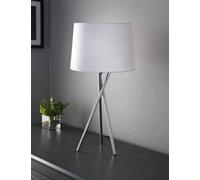 DEENZ Tripod Design Table Lamp Give Your Home Decor Office Living Room A Truly Contemporary Look (White)