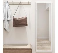 Deenz White Over The Door Mirror White 33.8X123.8Cm Home Decorative Mirror, For Living Room, Bedroom Room