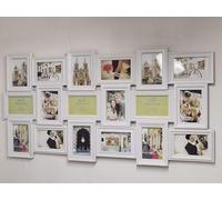 DEENZ X Large 18 Photos Multi Picture Wall Frame 6x4 photo Multi Photo Frame 18-Aperture Wall Hanging Memories decoration
