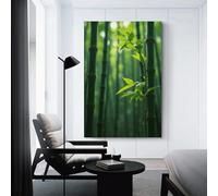 Deep Bamboo Forest Artistic Wall Art Painting The Picture of Animal Print On Canvas Artwork Pictures For Home Living Room Modern Decor Decoration 16x24inch(40x60cm)