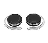 Deep Bass Bluetooth5.2 Earbuds Glowing Stereo Wireless Earphones Binaural HD Calling Standby 90 Days 2 Earbuds for Watching Show Face to Face Conversation (Black)