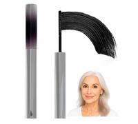 Deep Black Mascara - Lengthening & Defining Lashes Fine Brush Natural Lift Style Defined Lash Beauty - for Old Women Waterproof Smudge-Proof Everyday Lightweight Glam (Deep Black)