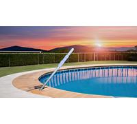 Deep Blue 2.4m Professional Reinforced Telescopic Pole - 2x120cm Conugated Design - Pro Reinforced Pole 3.6m