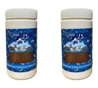 Deep Blue 2Kg Stabilised Chlorine Granules For Swimming Pools, Spa, Hot Tubs