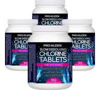 Deep Blue 4Kg Stabilised Slow Dissolving Chlorine 20G Tablets