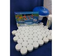 Deep Blue 50X20G Chlorine Tablets Pool Hottub Spa Dispenser Test Strips Full Kit