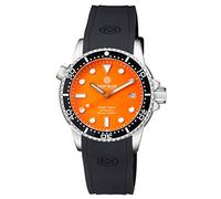 Deep Blue Diver 1000 Feet Water Resistant Sapphire Crystal Heavy Duty Automatic Diver Watch with Helium Release Valve M1KBLKORGMAT