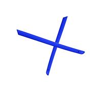 Deep Blue Ear Socks for Oakley Tinfoil OO4083 Sunglass