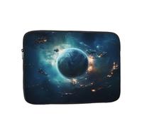 Deep Blue Planet Printing 17 inch Laptop Case Essential Accessory for Commuting and Office Use