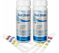 Deep Blue Pro - 3-Way Chlorine Test Strips 50 Strips Chlorine PH TA