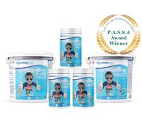 Deep Blue Pro Multifunctional Mini 20G Chlorine Tablets 1Kgwith Floating Dispenser And Test Strips. Stabilised Clarifier Algae I