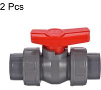Deep Blue Pro PVC True Union Ball Valve Socket 1.25 Inch - Heavy Duty 637g - PVC Ball Valve Socket 2Inch