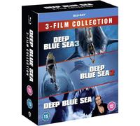 Deep Blue Sea 3-Film Collection [Deep Blue Sea / Deep Blue Sea 2 / Deep Blue Sea 3] [Blu-ray] [Region Free] [2020]