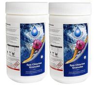 Deep Blue Stabilised Chlorine Granules 2Kg Rapid Dissolve Neutral Ph Quality Product