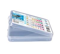 Deep Blue Strip-Ease 100x Test Strips in box for pool and hot tub testing with Free analysis app. Test for Chlorine, Bromine, PH, TA- Alkalinity, Hardness, Cyanuric - 3 Way Bromine