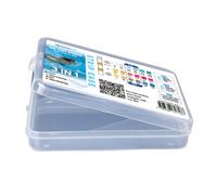 Deep Blue Strip-Ease 50x Test Strips in bottle for pool and hot tub testing with Free analysis app. Test for Chlorine, Bromine, PH, TA- Alkalinity, Hardness, Cyanuric - 10x 6 Way Chlorine
