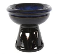 Deep Bowl Oil Burner - Black/blue