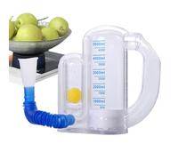 Deep Breathing Spirometer - Incentive Spirometer Adult | Lung Exerciser Device | Lung Expansion Trainer With Flow Indicator | 5000ml Capacity Portable Breath Trainer For Men Women Seniors Home