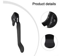 Deep Carry Pocket Clip in 6AL-4V Titanium Alloy for Benchmade Butterfly 551 710 730, Emerson, ProTech Knives, Hand-Formed Finish, Durable(Black)